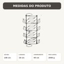 Ver imagem 5 de Suporte para Plantas em Forma de Folhas para 5 Vasos