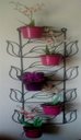 Ver imagem 3 de Suporte para Plantas em Forma de Folhas para 5 Vasos