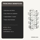 Ver imagem 4 de Suporte para Plantas em Forma de Folhas para 5 Vasos