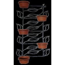 Suporte Para Plantas em forma de Folhas para 5 Vasos - 1