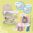 Ver imagem 7 de Cadeira de Alimentação para Bebê Multikids 6m-15kg Portátil Rosa - Bb108out [reembalado] Bb108out Mu