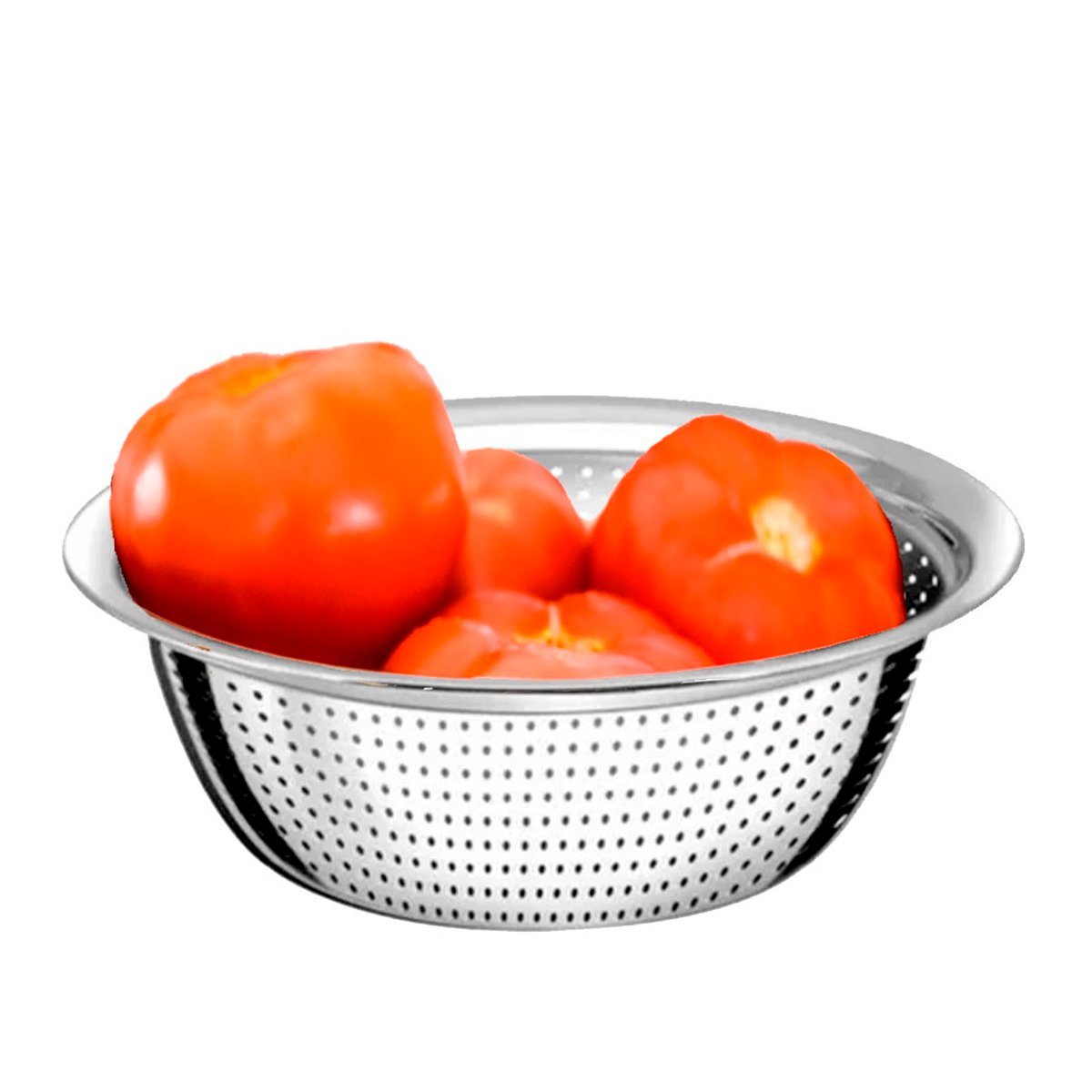 Escorredor de Arroz Legumes Inox 25cm. - 4