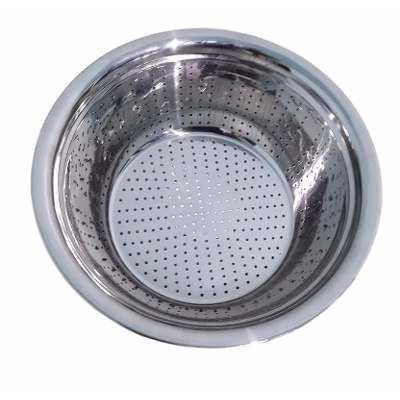 Escorredor de Arroz Legumes Inox 25cm.