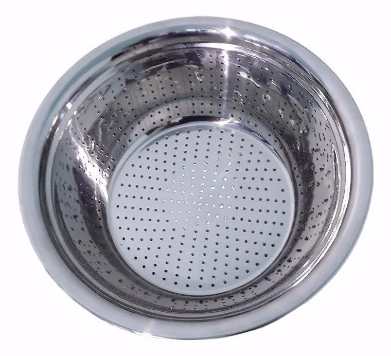 Escorredor de Arroz Legumes Inox 25cm. - 2