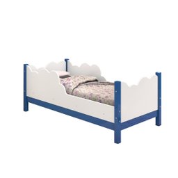 Cama Juvenil Cristal Forte Confortável e Seguro Varias Cores:azul - 2
