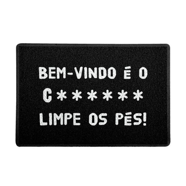 Capacho 60x40cm Mal Educado - 1