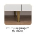 Ver mais imagens de Cozinha Completa Modulada 5 Peças com Torre Quente e Balcão com Tampo 240cm Inova Yescasa Mel/Branco