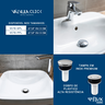 Válvula Click 7/8 Tampa Pequena - Corpo Pvc Inox - 4