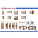Ver imagem 5 de Cristaleira Brilhante LED Reflecta 2 Portas MDF com Iluminação Titânio MGM