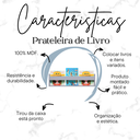 Ver imagem 7 de Prateleira para Livros Infantil em Mdf Plancasa:azul Sereno