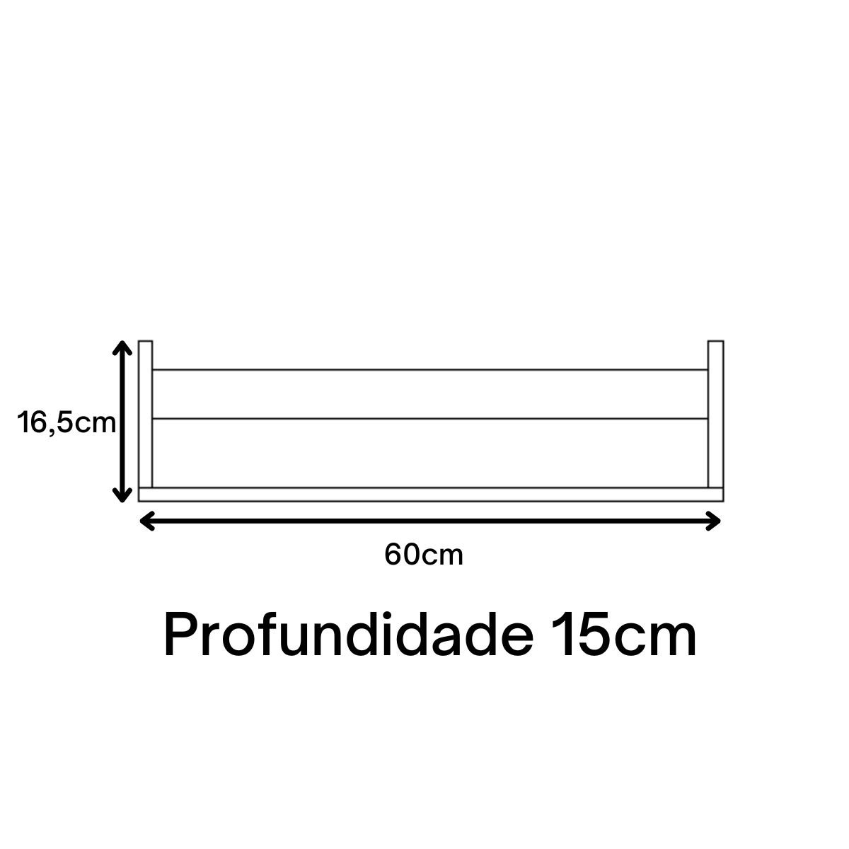 Prateleira para Livros Infantil em Mdf Plancasa:azul Sereno - 5