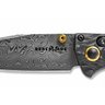 Canivete Benchmade Mini Crooked River Aço Damasco Empunhadura de Fibra de Carbono - 6