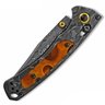 Canivete Benchmade Mini Crooked River Aço Damasco Empunhadura de Fibra de Carbono - 8