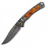 Canivete Benchmade Mini Crooked River Aço Damasco Empunhadura de Fibra de Carbono - 3