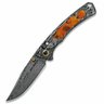 Canivete Benchmade Mini Crooked River Aço Damasco Empunhadura de Fibra de Carbono - 2