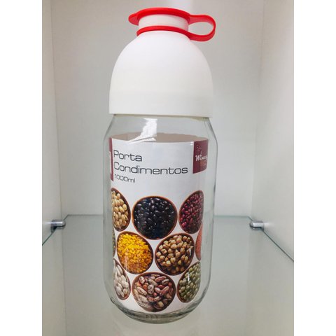 Kit Porta Condimentos Garrafa 660 ml e 1000ml