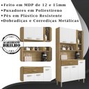 Ver imagem 3 de Kit Armario Cozinha 6 Portas 196GD Freijo Supremo Ripado KTP