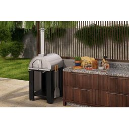 Forno de Pizza a Lenha Garden Inox 615EX Metávila - 2