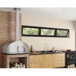 Forno de Pizza a Lenha Gourmet Nápoli Inox 815IN Metávila - 2