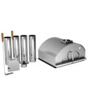 Ver imagem 1 de Forno de Pizza a Lenha Gourmet Nápoli Inox 815IN Metávila