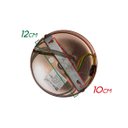 Ver imagem 6 de Pendente Led de Vidro Ghianda 46,5cmx30cm Bella Iluminação 1x3W