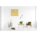 Ver imagem 2 de Pendente Led de Vidro Ghianda 46,5cmx30cm Bella Iluminação 1x3W