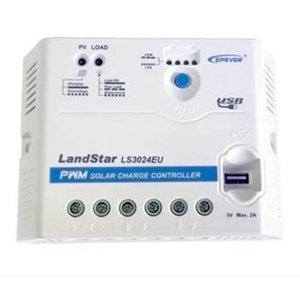 Controlador de Carga Epever 30A USB (12/24V) Landstar LS3024EU