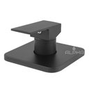 Ver imagem 3 de Misturador Monocomando P/ Chuveiro Acabamento Quadrado Preto