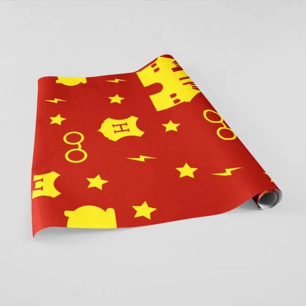 Papel de Parede Adesivo Harry Potter - Vermelho escuro - 2
