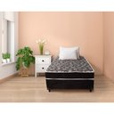 Ver imagem 1 de Cama Solteirão Conjugado Especial Ortopédico - Preto