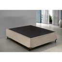 Ver imagem 1 de Base de Cama Box Casal 138x188 Bege Suede