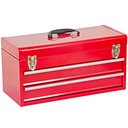 Ver imagem 2 de Baú Gabinete de Ferramentas em Metal C/ 2 Gavetas + 90 Pçs