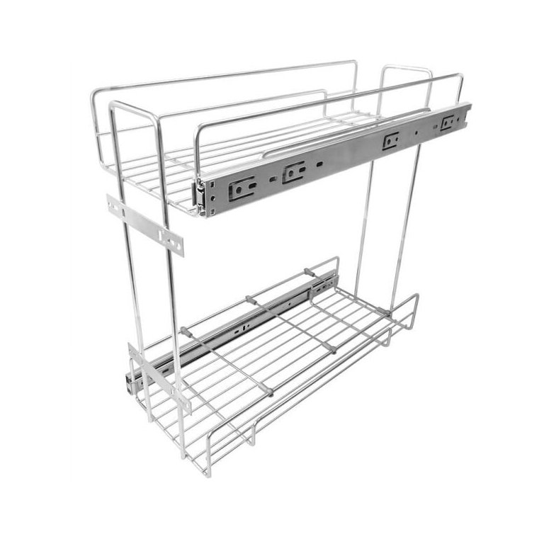 Porta Latas R1 200 8667 Fixação Lateral 200x425x450mm Cromado Jomer