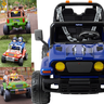Carro Eletrico Jipe Infantil Peg Perego Ranger 538 Off Road 12v Modelo:azul - 4