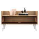 Ver imagem 5 de Gabinete Armário Banheiro 80cm com Pés Retrô Multimóveis Rustic/Branco