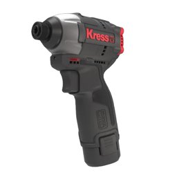 Parafusadeira de Impacto Kub50.2 Brushless 12v - 1/4 Kress - 1