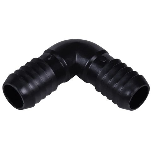 Conexão de Mangueira Joelho Interno Duplo 3/4" Preto Liege | Kaztec