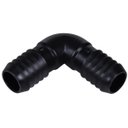 Ver imagem 1 de Conexão de Mangueira Joelho Interno Duplo 3/4" Preto Liege | Kaztec