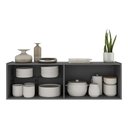 Ver imagem 4 de Aparador Buffet Suspenso com Espelhos 4 Portas Multimóveis Mp8005