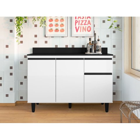 Balcão p/ Pia França 1,20 Branco