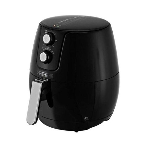 Fritadeira Elétrica Sem Óleo Black Decker 5L AFM5 1400W