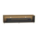 Ver imagem 2 de Rack Contemporâneo para TV até 65 Polegadas com LED MDF 175cm Rodízios Loop