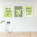 Ver imagem 1 de QUADRO 40X30CM 3PÇS ANTES DE TUDO - VERD MOLD VIDR