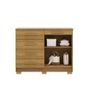 Ver imagem 3 de Cômoda Quarto 5 Gavetas 122cm e Sapateira 2 Portas Bella V01 - D'rossi
