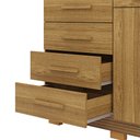 Ver imagem 7 de Cômoda Quarto 5 Gavetas 122cm e Sapateira 2 Portas Bella V01 - D'rossi