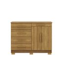 Ver imagem 1 de Cômoda Quarto 5 Gavetas 122cm e Sapateira 2 Portas Bella V01 - D'rossi