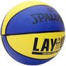 Bola Basquete Spalding Lay Up Azul e Amarelo - 2