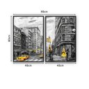 Ver imagem 4 de QUADRO 60X40CM 2PÇS CIDADE EUA NEW YORK MOLD VIDRO