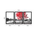 Ver imagem 5 de QUADRO 60X40CM 3PÇS ÁRVORE IPÊ VERMELHO M.P. VIDRO