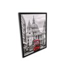 Ver imagem 5 de QUADRO 60X40CM LONDRES ÔNIBUS VERMELHO MOLD PRETA